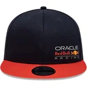 marinbla-och-orange-platt-keps-snapback-9fifty-essential-fran-red-bull-racing-formula-1-av-new-era