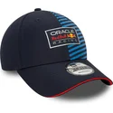 9forty-snapback-kappe-mit-gebogenem-schirm-in-marineblau-von-red-bull-racing-formula-1-von-new-era