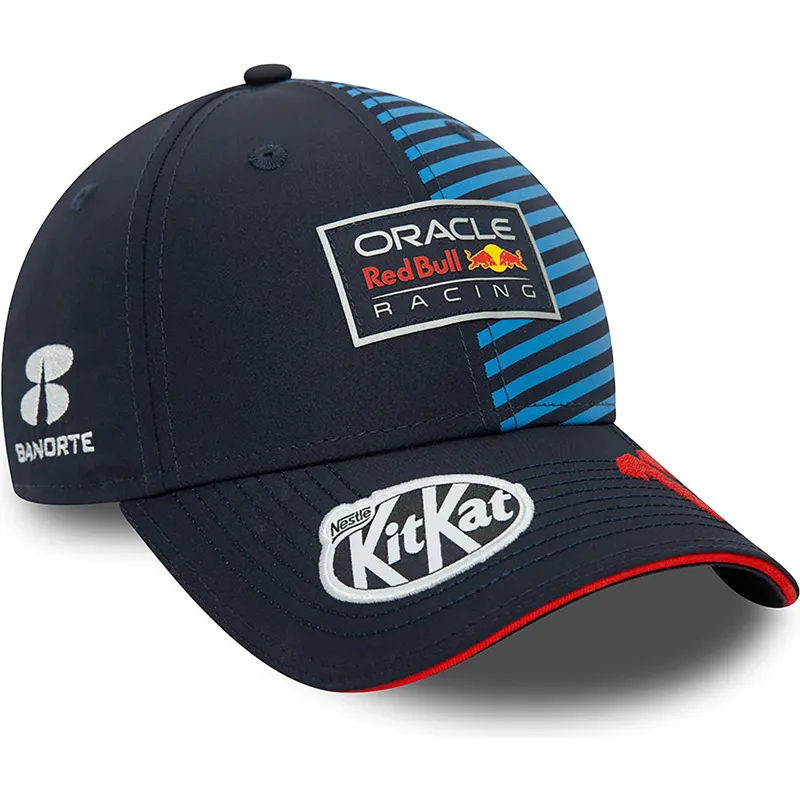 dunkelblaue-gebogene-snapback-kappe-sergio-perez-9forty-von-red-bull-racing-formula-1-von-new-era