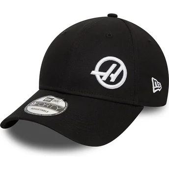 Cap zaoblená black snapback 9FORTY Haas F1 Team Formula 1 New Era