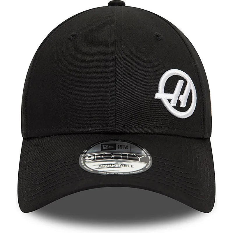 schwarze-gebogene-snapback-kappe-9forty-von-haas-f1-team-formula-1-von-new-era