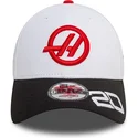 cepice-zaoblena-bila-snapback-kevin-magnussen-9forty-haas-f1-team-formula-1-new-era