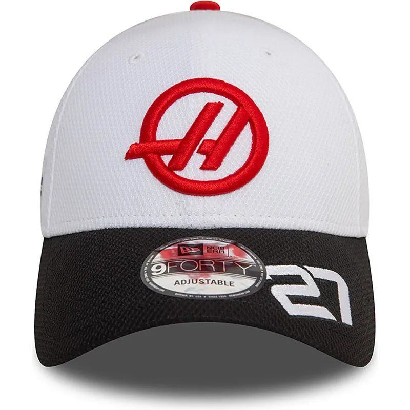 cap-zaoblena-white-snapback-nico-hulkenberg-9forty-haas-f1-team-formula-1-new-era