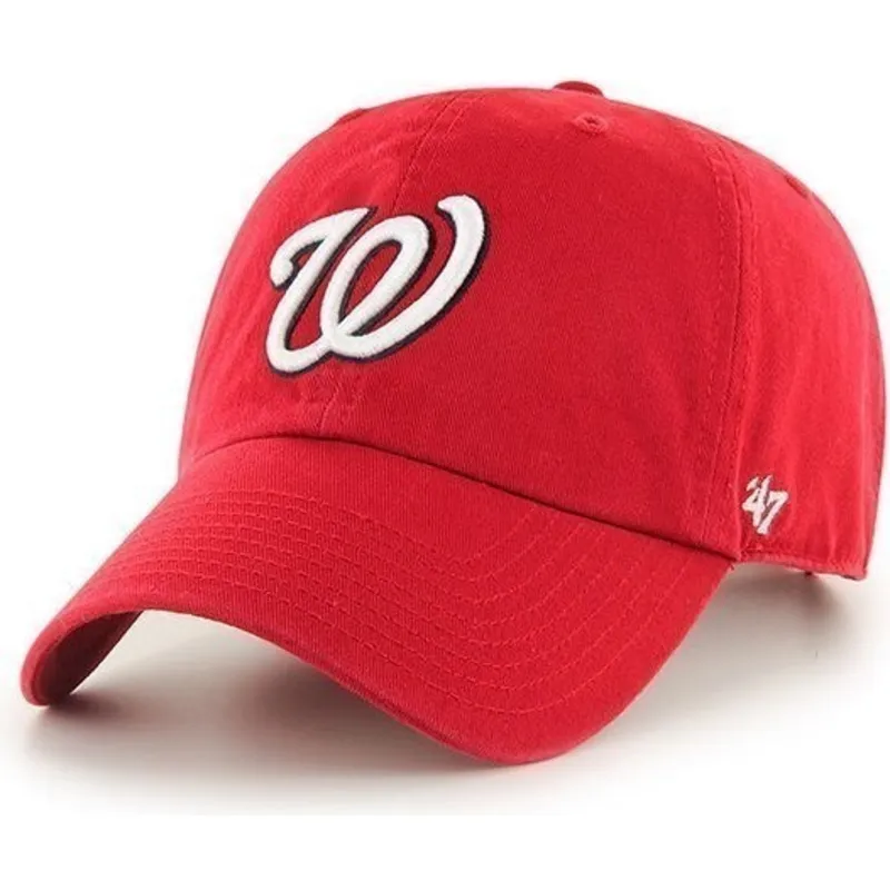 cepice-zaoblena-cervena-nastavitelny-washington-nationals-mlb-47-brand