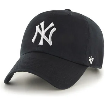 Čepice zaoblená černá nastavitelný New York Yankees MLB 47 Brand