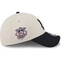 beige-und-marineblaue-snapback-kappe-9forty-stretch-snap-4th-of-july-von-los-angeles-dodgers-mlb-von-new-era