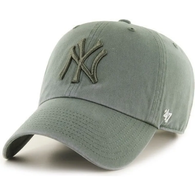cepice-zaoblena-zelena-nastavitelny-new-york-yankees-mlb-47-brand