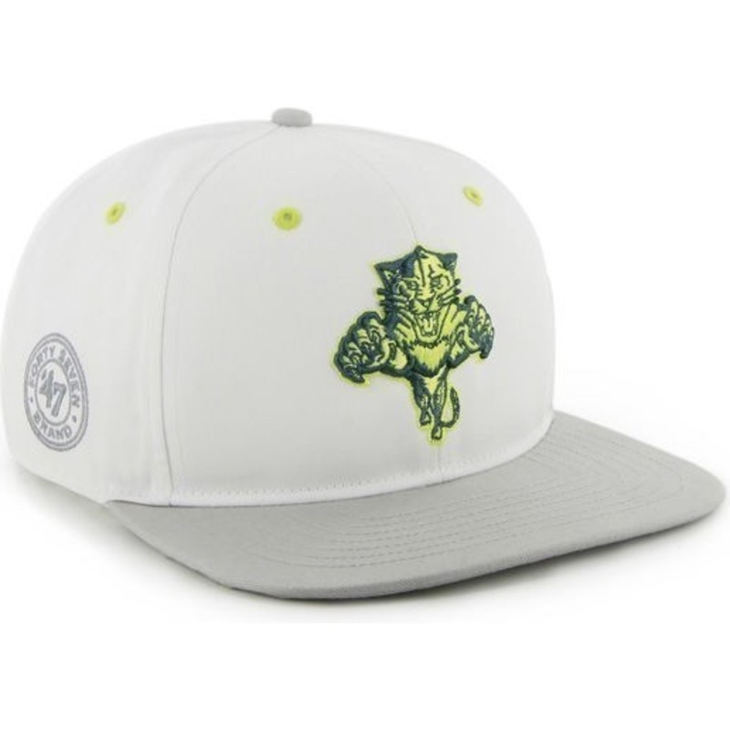 47-brand-flat-brim-florida-panthers-nhl-snapback-cap-weiss