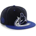 cap-rovna-black-snapback-vancouver-canucks-nhl-47-brand