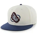cepice-rovna-bila-snapback-colorado-avalanche-nhl-47-brand