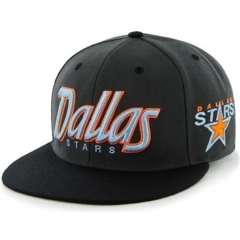 cepice-rovna-cerna-snapback-letras-dallas-stars-nhl-47-brand