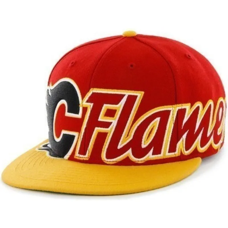 cepice-rovna-cervena-snapback-letras-calgary-flames-nhl-47-brand