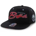 schwarze-snapback-flachkappe-mit-buchstabenlogo-der-buffalo-sabres-nhl-von-47-brand