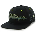 cepice-rovna-cerna-snapback-letras-philadelphia-flyers-nhl-47-brand