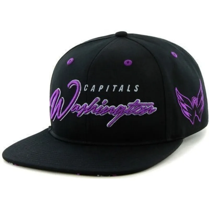 cepice-rovna-cerna-snapback-letras-washington-capitals-nhl-47-brand cepice-rovna-cerna-snapback-letras-washington-capitals-nhl-47-brand