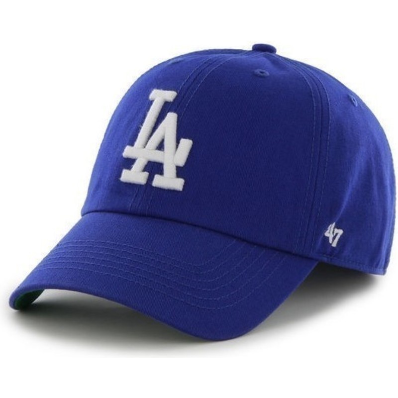 47-brand-curved-brim-los-angeles-dodgers-mlb-franchise-cap-blau