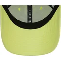 verstellbare-hellgrune-kappe-mit-gebogenem-schirm-und-grunem-logo-9forty-league-essential-der-los-angeles-dodgers-mlb-von-new-er