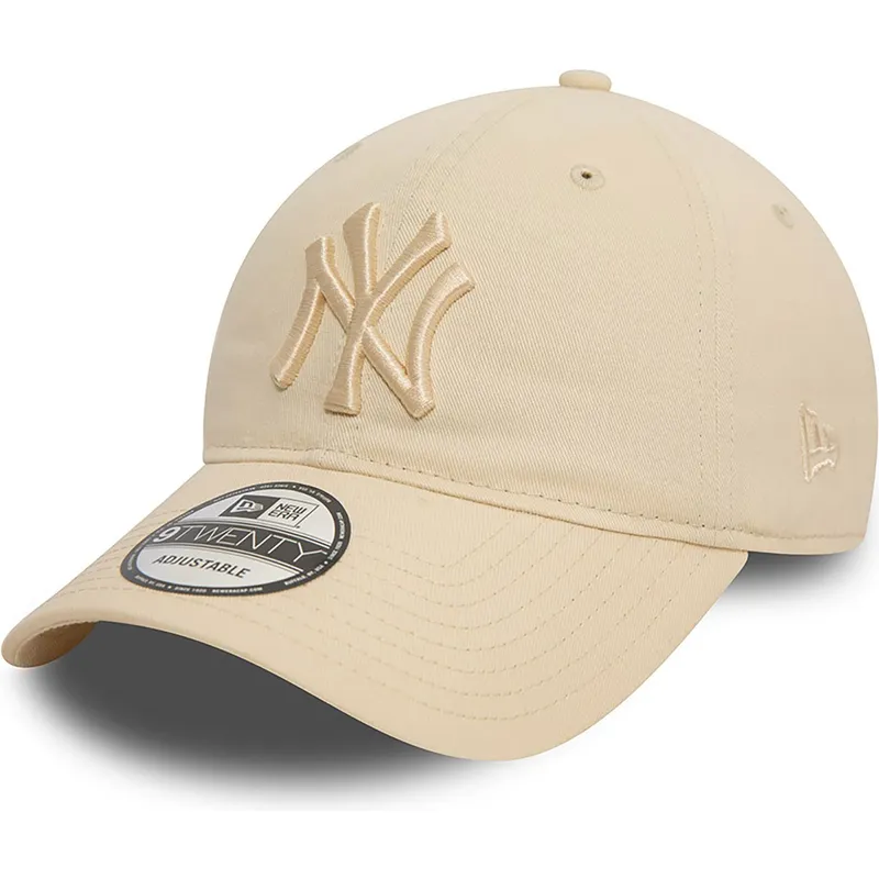 cepice-zaoblena-bezova-nastavitelny-9twenty-league-essential-new-york-yankees-mlb-new-era