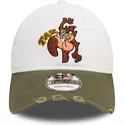 cepice-zaoblena-bila-nastavitelny-9twenty-washed-tasmania-looney-tunes-new-era