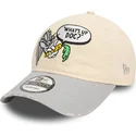 cepice-zaoblena-bezova-nastavitelny-9twenty-washed-bugs-bunny-looney-tunes-new-era