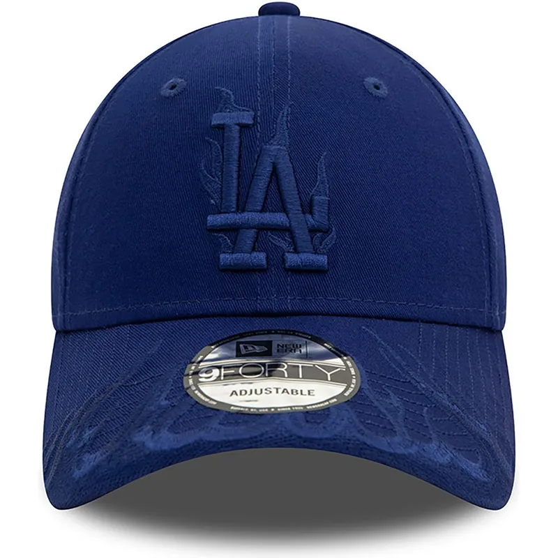 cepice-zaoblena-modra-nastavitelny-9forty-flame-los-angeles-dodgers-mlb-new-era