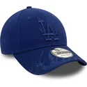 cepice-zaoblena-modra-nastavitelny-9forty-flame-los-angeles-dodgers-mlb-new-era