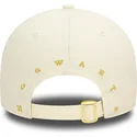 verstellbare-beige-9forty-kappe-von-hogwarts-harry-potter-von-new-era