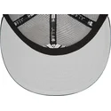 schwarze-9fifty-flat-brim-trucker-kappe-mit-gesticktem-mesh-der-new-york-yankees-mlb-von-new-era