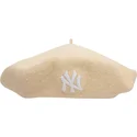 barety-bezova-wool-beret-new-york-yankees-mlb-new-era