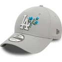 cepice-zaoblena-seda-nastavitelny-9forty-flower-icon-los-angeles-dodgers-mlb-new-era