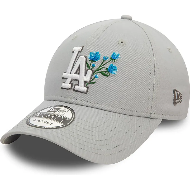 cepice-zaoblena-seda-nastavitelny-9forty-flower-icon-los-angeles-dodgers-mlb-new-era