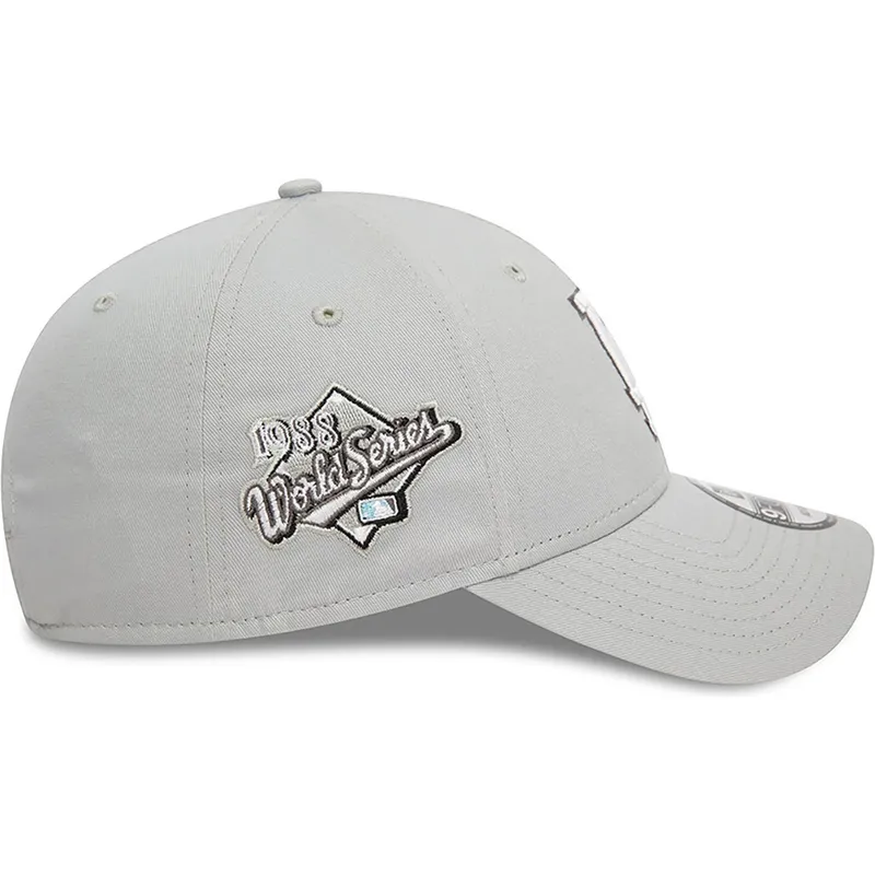 cepice-zaoblena-seda-nastavitelny-9forty-flower-icon-los-angeles-dodgers-mlb-new-era