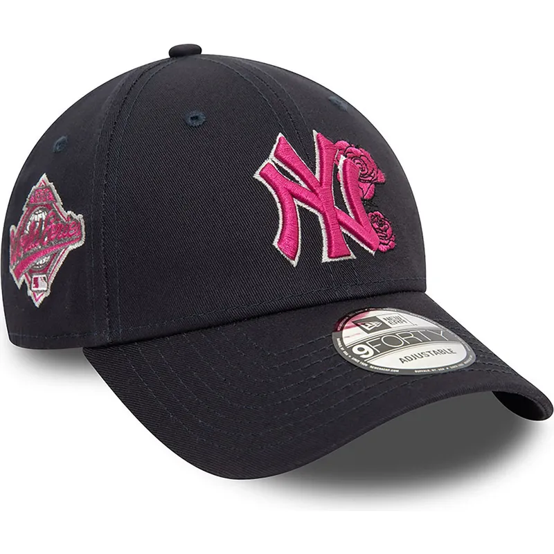 cepice-zaoblena-namornicka-modra-nastavitelny-rosa-9forty-flower-icon-new-york-yankees-mlb-new-era