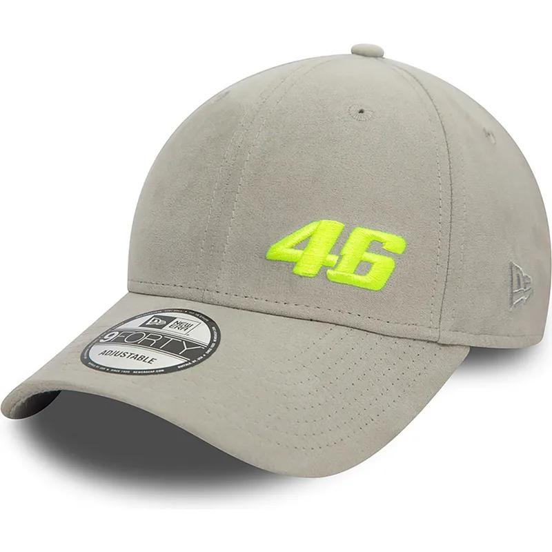 cepice-zaoblena-seda-nastavitelny-9forty-suede-valentino-rossi-vr46-motogp-new-era
