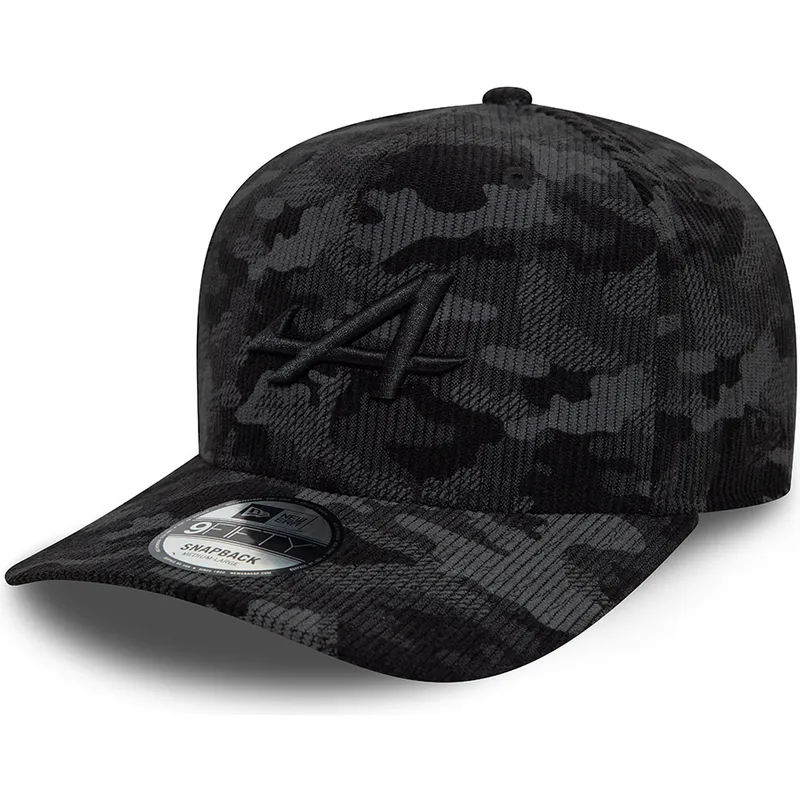 cepice-zaoblena-cerna-snapback-9fifty-camo-cord-alpine-f1-team-formula-1-new-era