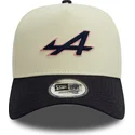 cepice-zaoblena-modra-snapback-e-frame-chain-stitch-alpine-f1-team-formula-1-new-era