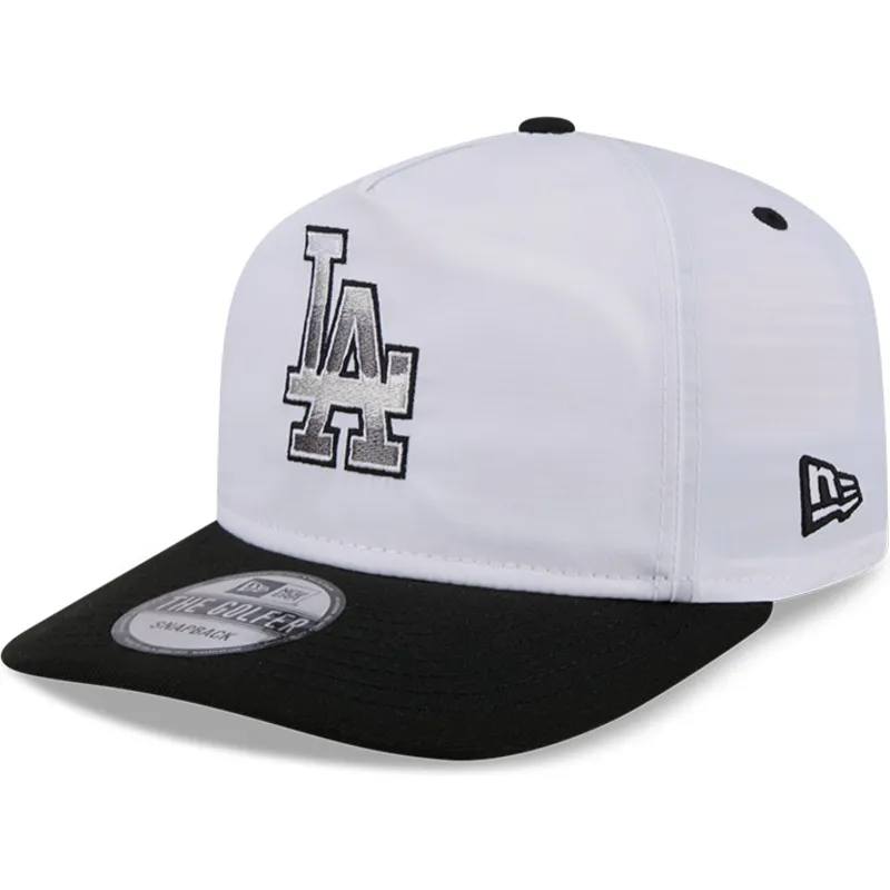 cepice-zaoblena-bila-snapback-golfer-chrome-los-angeles-dodgers-mlb-new-era cepice-zaoblena-bila-snapback-golfer-chrome-los-angeles-dodgers-mlb-new-era