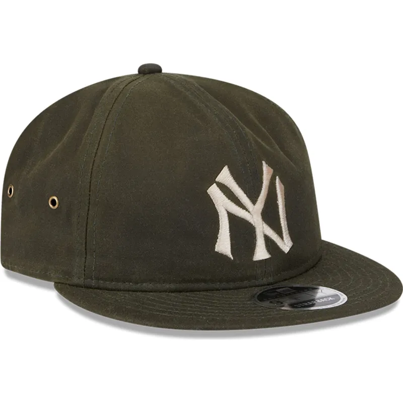 cepice-rovna-zelena-nastavitelny-9fifty-waxed-canvas-new-york-yankees-mlb-new-era