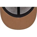 new-era-flat-brim-9fifty-waxed-canvas-new-york-yankees-mlb-brown-adjustable-cap