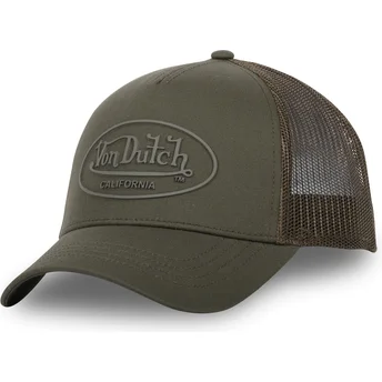 Von Dutch grön truckerkeps LOG07