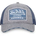 cepice-zaoblena-seda-snapback-mixgrey01-von-dutch