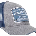 cepice-zaoblena-seda-snapback-mixgrey01-von-dutch