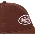 von-dutch-curved-brim-log-cof-brown-adjustable-cap