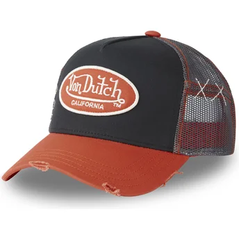 Čepice zaoblená vícebarevná snapback GROR Von Dutch