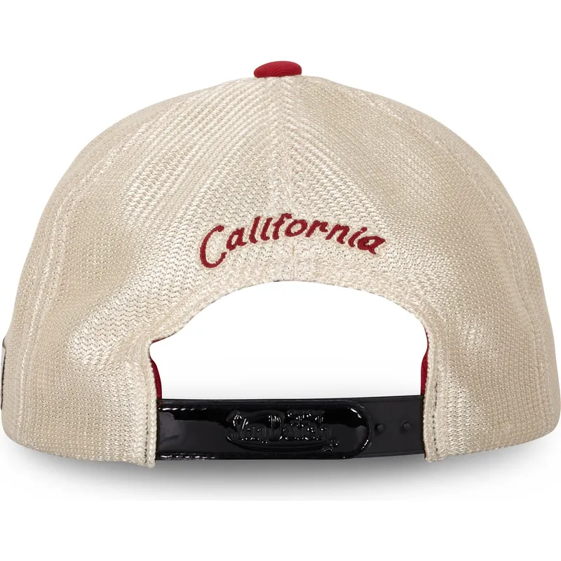 gebogene-blaue-beige-und-rote-snapback-kappe-vint05-von-von-dutch