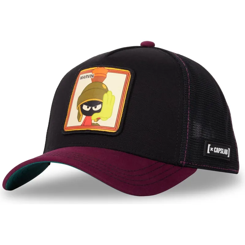 cepice-zaoblena-cerna-snapback-loo10-vmar-marvin-martan-looney-tunes-capslab