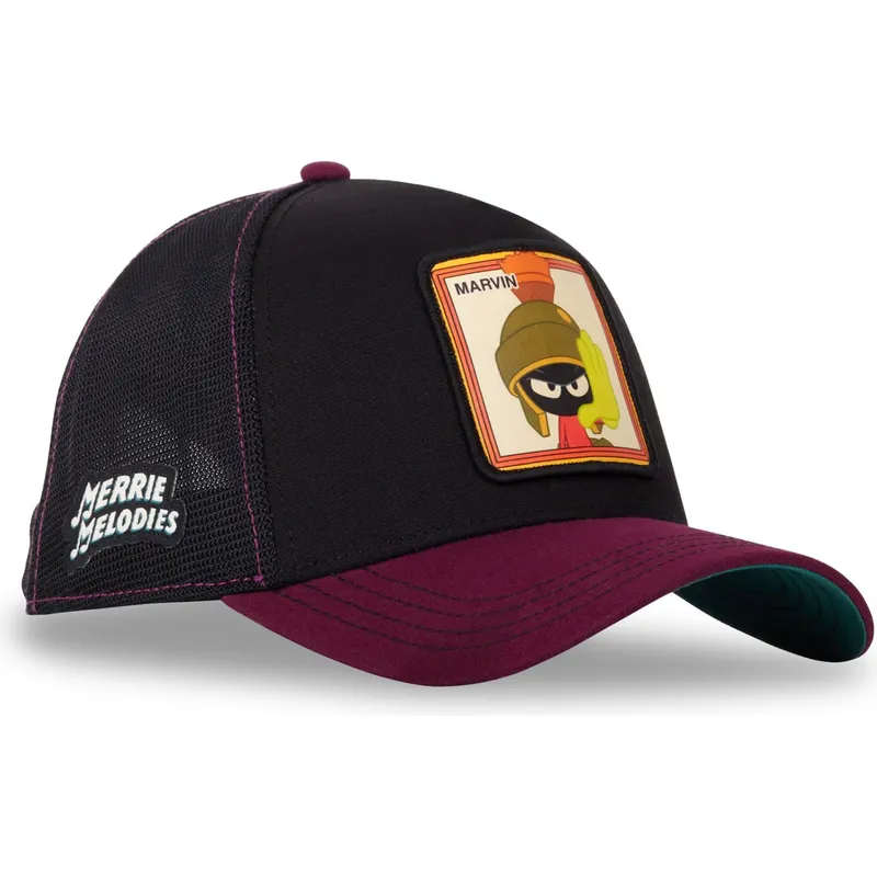 cepice-zaoblena-cerna-snapback-loo10-vmar-marvin-martan-looney-tunes-capslab
