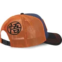 trucker-cap-marineblau-und-orange-son-goku-dbz8-gok-dragon-ball-von-capslab