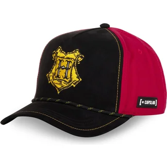 Čepice zaoblená černá snapback POT2 Bradavice Harry Potter Capslab
