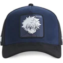 capslab-killua-zoldyck-hu5-hunter-x-hunter-navy-blue-and-black-trucker-hat